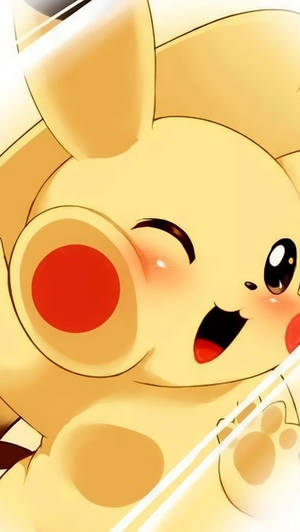 Pokemon Telefon Pikachu Sticlă — Pokemon Telefon Fundal