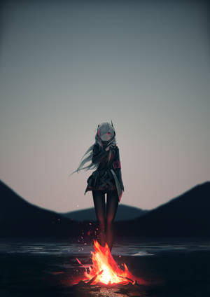 Girls Frontline Poster Anime wallpaper — Oppo Pad 5 Fundal