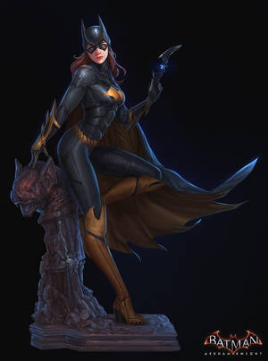 Batgirl în Batman Arkham Knight pentru iPhone — Batman Fundal