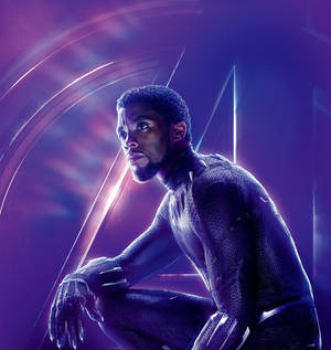 Poster de înaltă calitate cu Chadwick Boseman wallpaper — Galaxy Z Flip7 FE Fundal