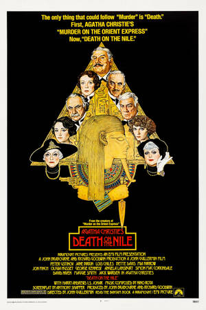 Poster Death Of The Nile David Niven — AMOLED Fundal
