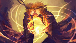 Wallpaper cu poster Naruto Boruto Rasengan — Naruto drăguț Fundal