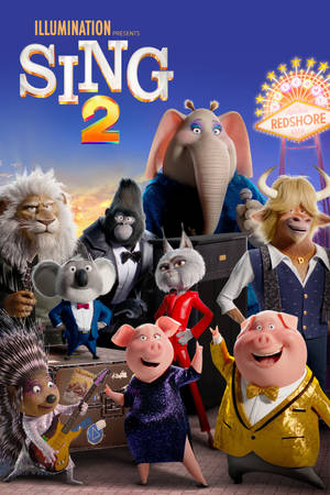 Poster Promoțional Sing 2 — Xiaomi Pad Fundal