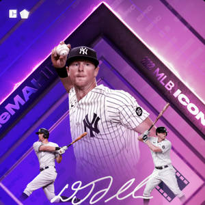 Poster violet DJ LeMahieu — 1:1 Fundal