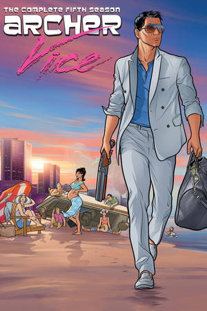 Posterul Captivant Archer Vice — Huawei MatePad Air (2025) Fundal
