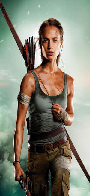 Iphone Xs Max Rise Of The Tomb Raider Fundal — iPhone 16 Pro Max Fundal