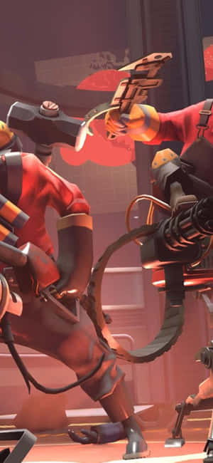 Iphone Xs Team Fortress 2 Fundal — Galaxy A17 Fundal