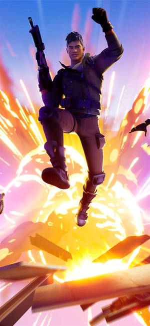 1080 Fortnite — Galaxy A27 Fundal