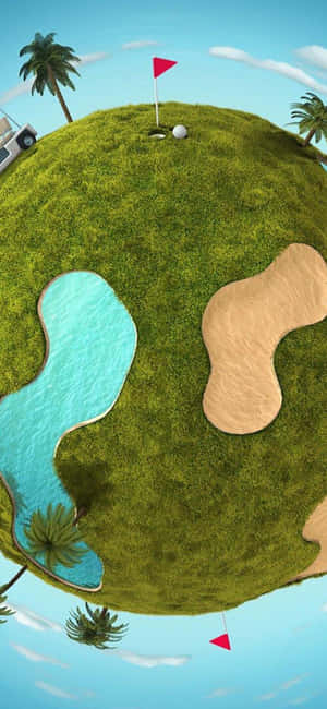 Golf minunat — iPhone 11 Pro Max Fundal