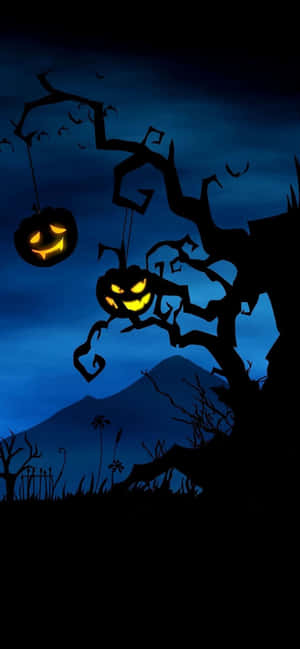 Pregătește-te pentru un octombrie de groază cu acest wallpaper de Halloween pentru iPhone — iPhone 14 Plus Fundal