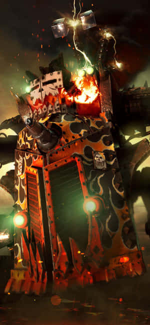 Iphone Xs Dawn Of War Iii Fundal — Oppo F Fundal