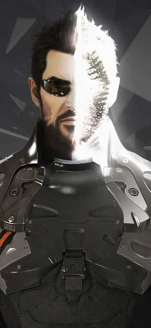 Android Deus Ex Mankind Divided Fundal — Samsung Galaxy S20 Fundal