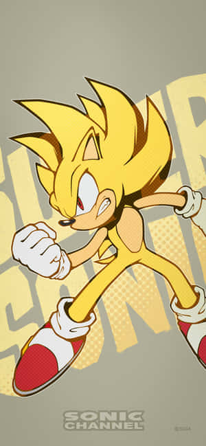 Super Sonic — iPhone 17 Fundal