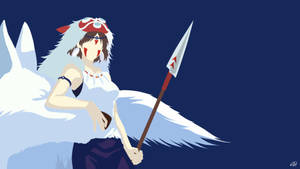 Prințesa Mononoke Anime Minimalist