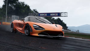 Project Cars 2 McLaren Portocaliu — Mașini Fundal