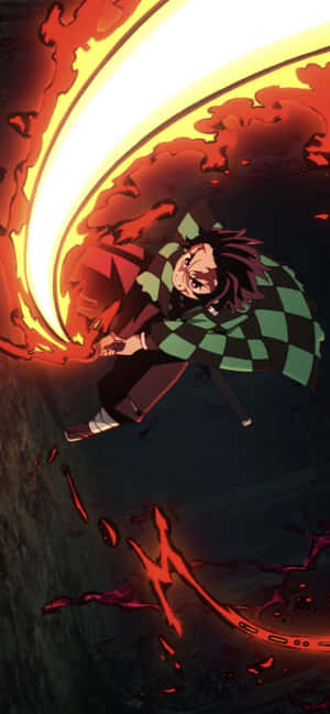 Demon Slayer iPhone 11 — Motorola Edge 70 Fundal