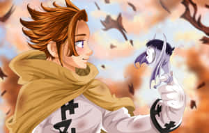Puternic Arthur Pendragon din Seven Deadly Sins — Steam Deck Fundal
