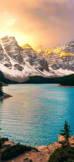 Răsărit în Parcul Național Banff — Oppo Find X9 Ultra Fundal