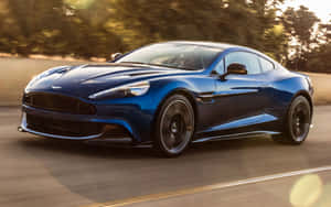 Rasfățat Aston Martin Vanquish în Toată Gloria Sa — Steam Deck Fundal