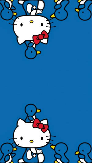 Rațe și Hello Kitty Estetic — Hello kitty estetic Fundal