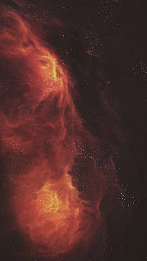 Flaming astronomy phenomenon VSCO wallpaper.