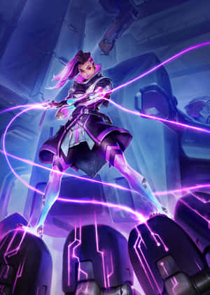 Sombra Overwatch — OnePlus Pad 4 Fundal