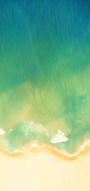 Realme Green Beach — iPhone Xr Fundal