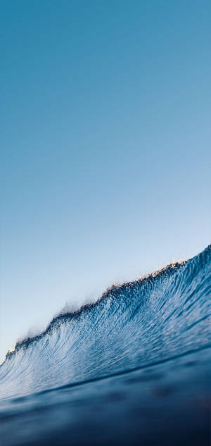 Realme Surf Waves — iPhone 11 Fundal