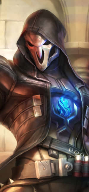 Overwatch Reaper — Oppo Find X10 E Fundal