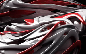Red și White Render Cool IPad