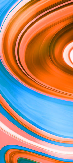 Redmi 9 Vibrant și Modern în Gradient Portocaliu și Albastru — iPhone 16e Fundal