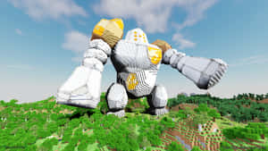 Regirock Creat în Minecraft — Minecraft Fundal