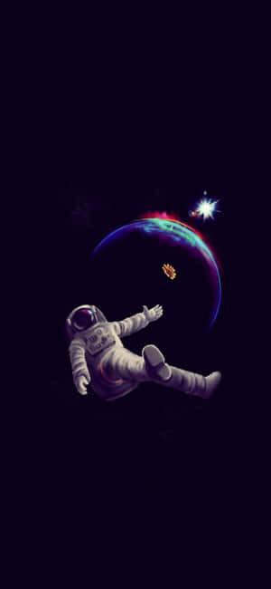 Astronaut Iphone — iPhone 17 Pro Fundal