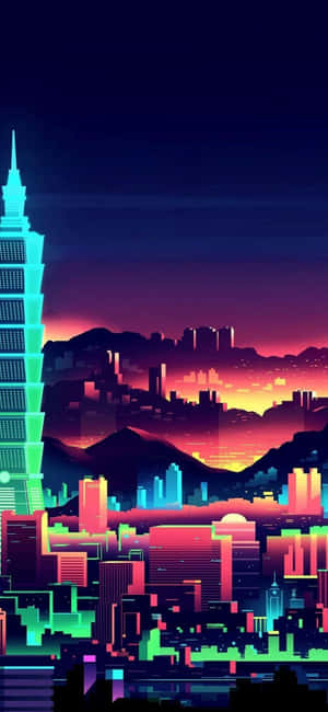 Estetică Retro Anii 80 — Oppo Reno15c Fundal