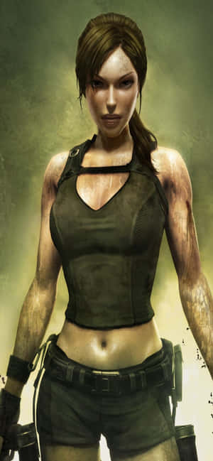 Fond iPhone XS Max Rise Of The Tomb Raider — iPhone 13 Mini Fundal