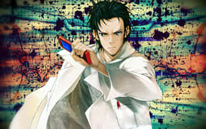 Rintaro Okabe - Omul de Știință Excentric din Steins;Gate — 2560x1600 Fundal