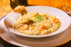 Risotto 2560x1440 Mâncare — 2560x1440 Fundal