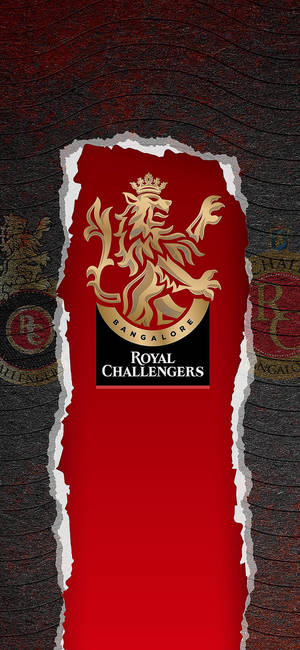 Fond de ecran Royal Challengers Bangalore Logo Rupt — Pixel 11 Pro Fundal