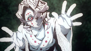 Fond de ecran Rui Demon Slayer cu pânze albe — Rui Demon Slayer Fundal
