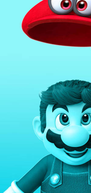 Wallpaper S10+ Super Mario Joc — iPhone 15 Fundal