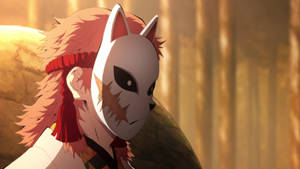 Sabito — Masca demon slayer Fundal