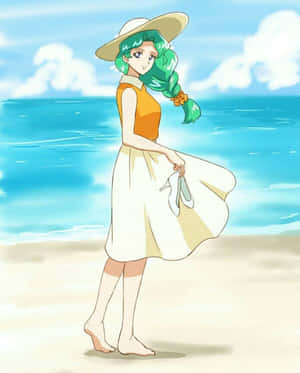 Sailor Neptune în echipament de luptă complet — Apple Watch Ultra Fundal