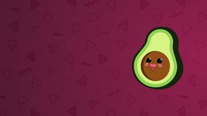Sămânță de avocado zâmbitoare drăguță