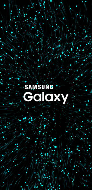 Samsung Galaxy Fundal Abstract Luminiscente Turcoaz — Galaxy phone Fundal