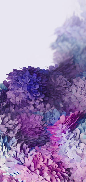 Samsung S20 Ultra Cercuri Lavanda — Samsung galaxy s20 Fundal