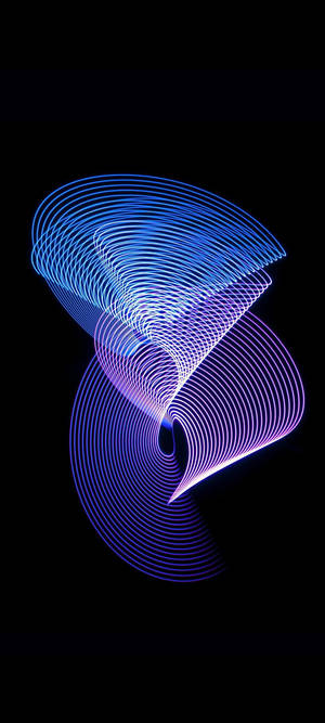Fond de ecran Samsung S21 Ultra Spirală Luminată — iPhone 13 Fundal