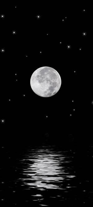 Samsung S21 Ultra Lună Plină Wallpaper — Nokia G42 Fundal