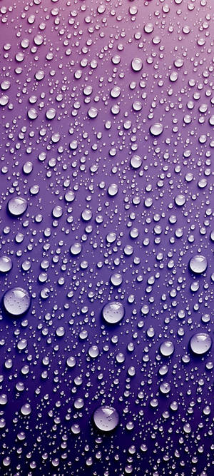Wallpaper Samsung S21 Ultra picături violet — Pixel 9 Fundal