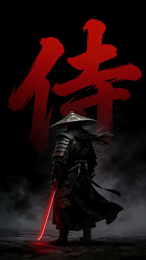 războinic samurai negru, fundal de perete, gratuit, 4K, întunecat, HD, fundal roșu, artă războinic samurai, samurai întunecat, estetică roșie, războinic japonez, fantezie întunecată, fundal 4K, fundal HD, descărcare gratuită — Roșu estetic GIF Fundal