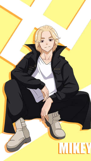 Sano Manjiro din Tokyo Revengers Pfp — Samurai japonez Fundal